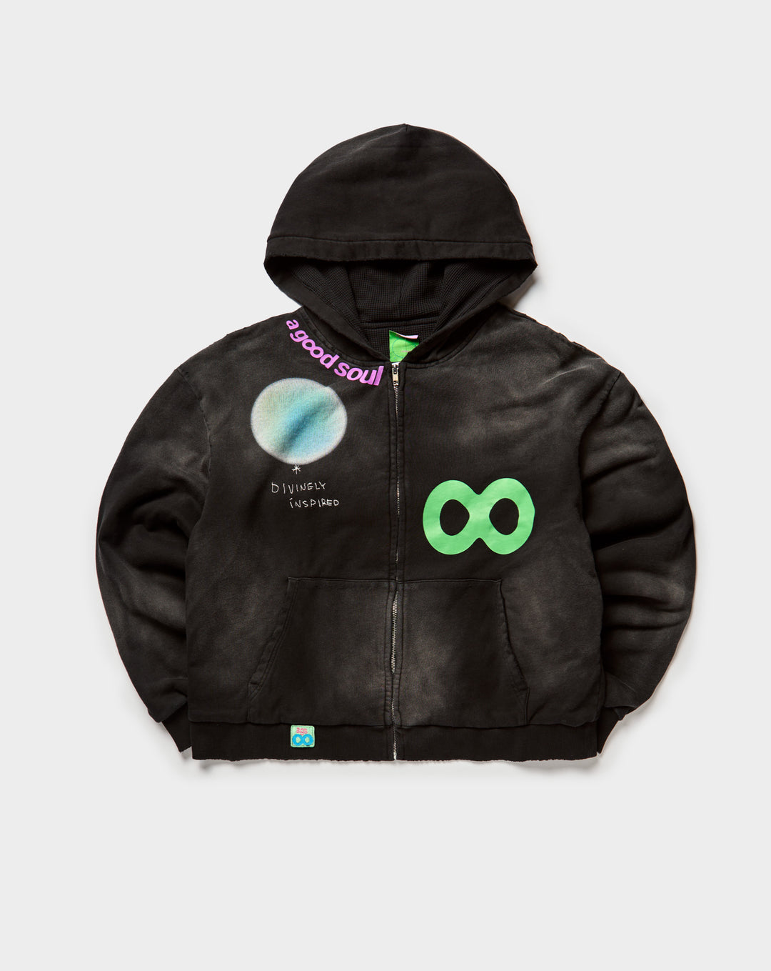 Disguised Divine Zip-Up Hoodie