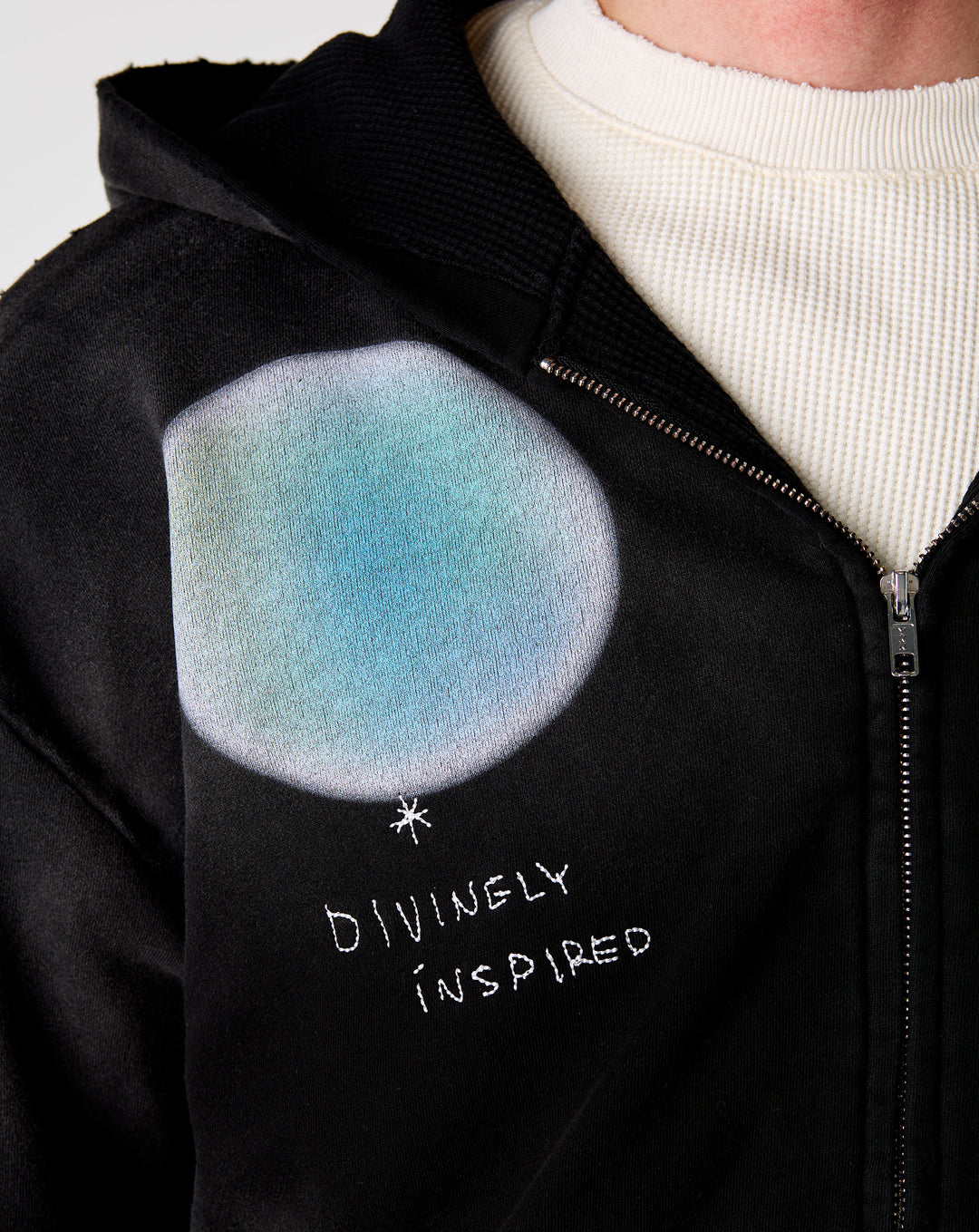 Disguised Divine Zip-Up Hoodie