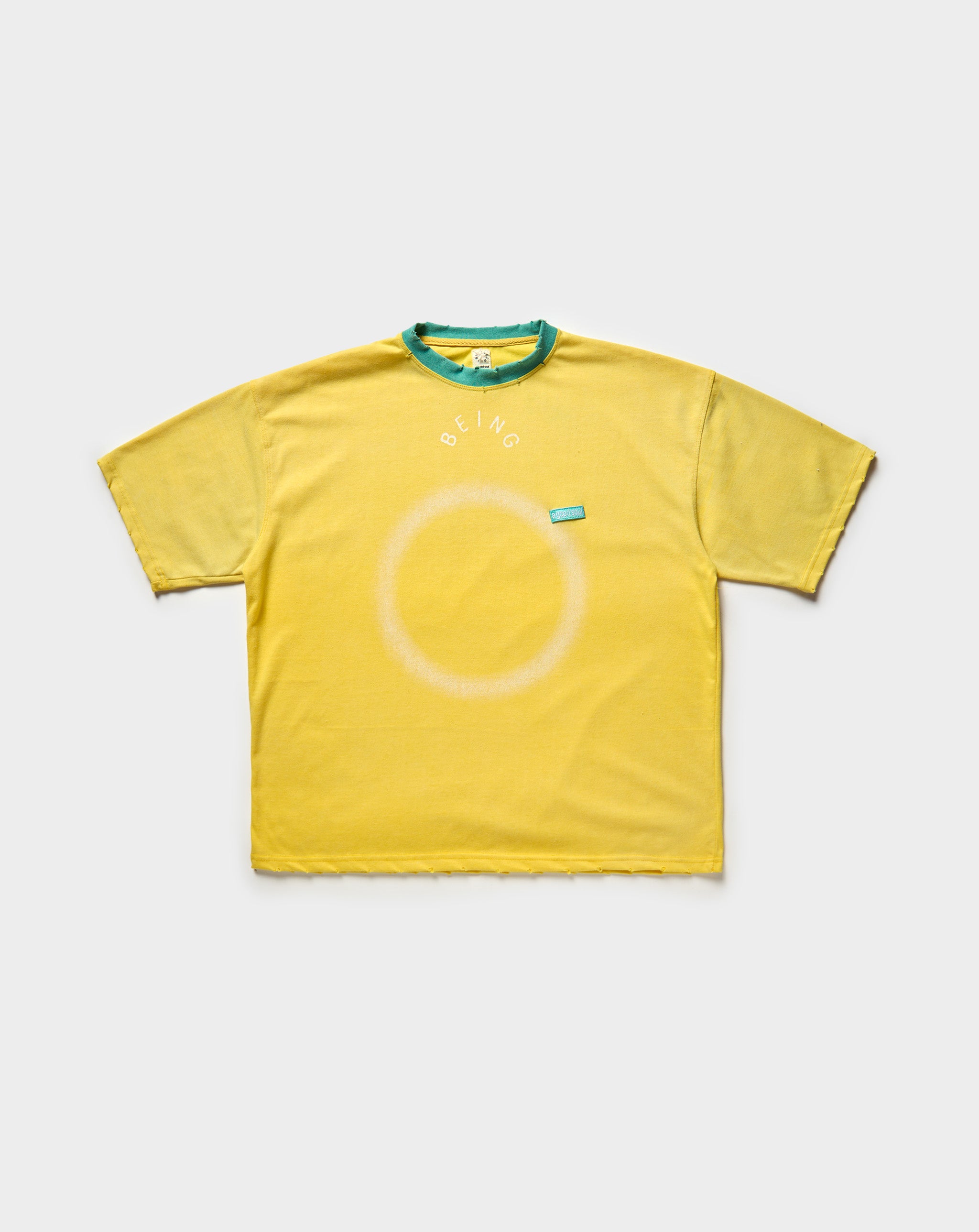 A Good Soul Being Big Halo Two Tone T-Shirt - XHIBITION