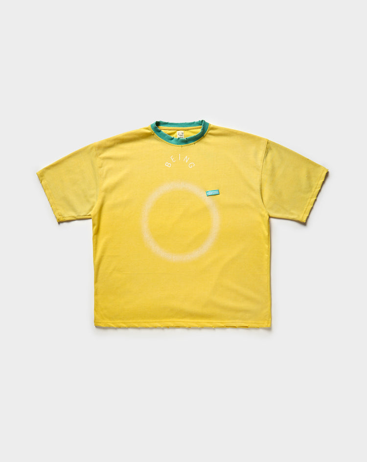 A Good Soul Being Big Halo Two Tone T-Shirt - XHIBITION