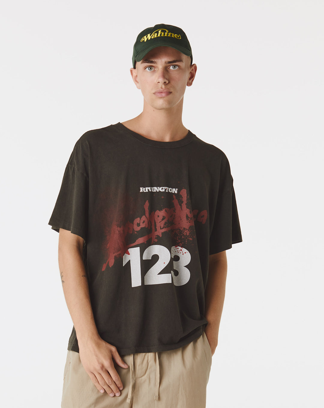 RIVINGTON roi Rebis - Apocalypse Nunca T-Shirt - Black 