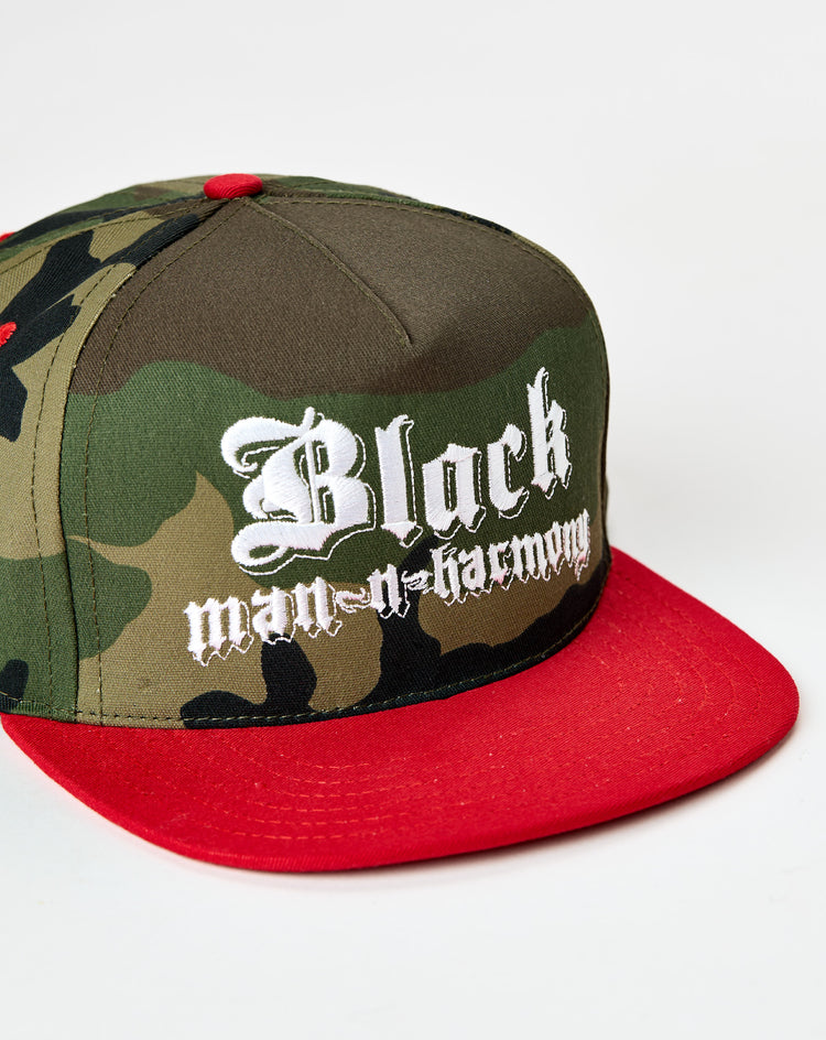 Black Angels in Flight Black-Man-N-Harmony Camo Hat - XHIBITION