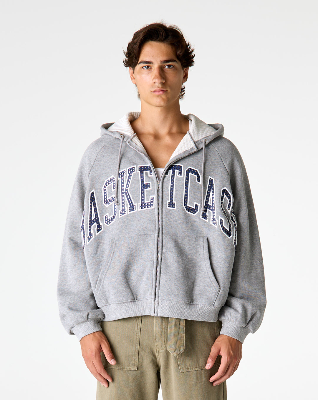 Basketcase Gallery Bc Athletics Studded Hoodie - XHIBITION