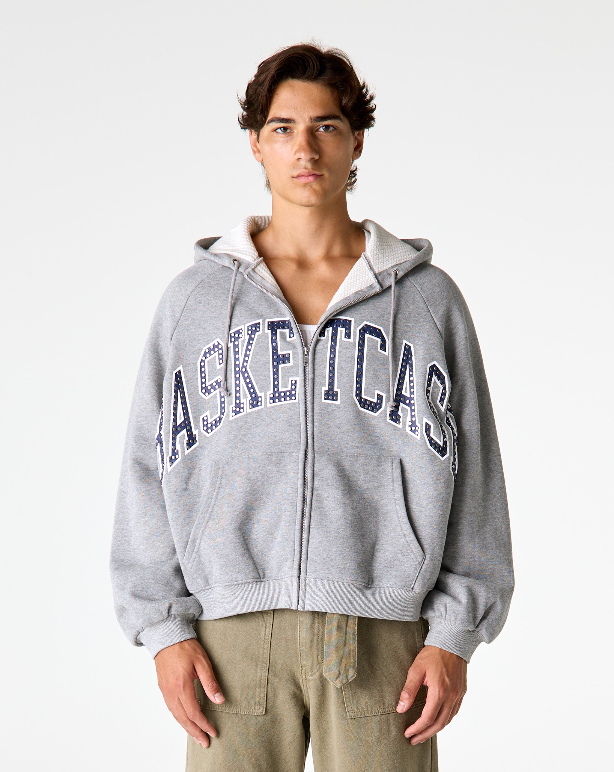 Basketcase Gallery Bc Athletics Studded Hoodie - XHIBITION