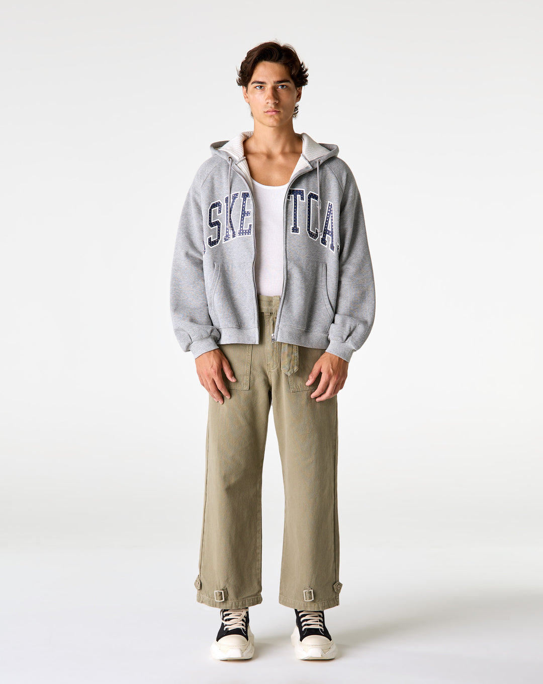 Basketcase Gallery Bc Athletics Studded Hoodie - XHIBITION