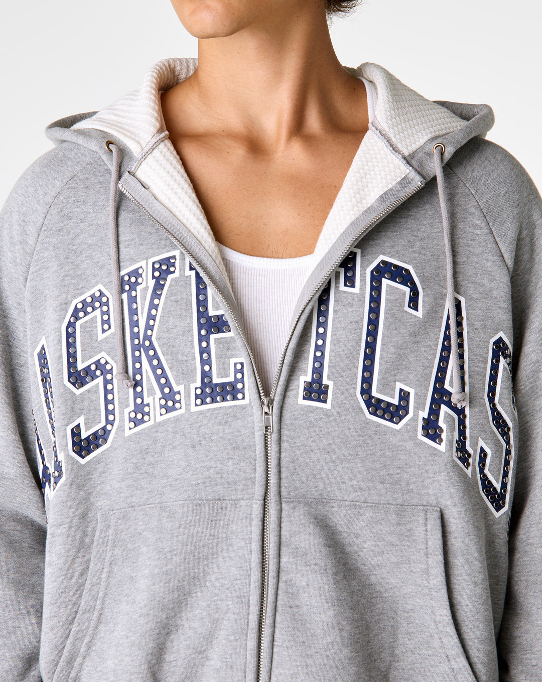 Basketcase Gallery Bc Athletics Studded Hoodie - XHIBITION