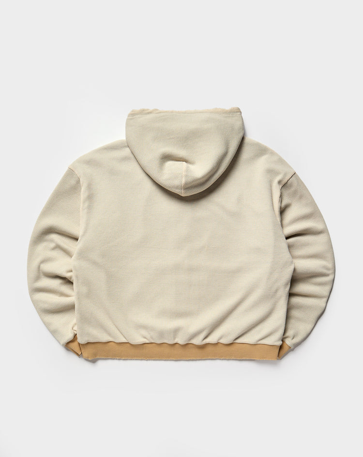 A Good Soul Contrast Reversible Zip-Up Hoodie - XHIBITION