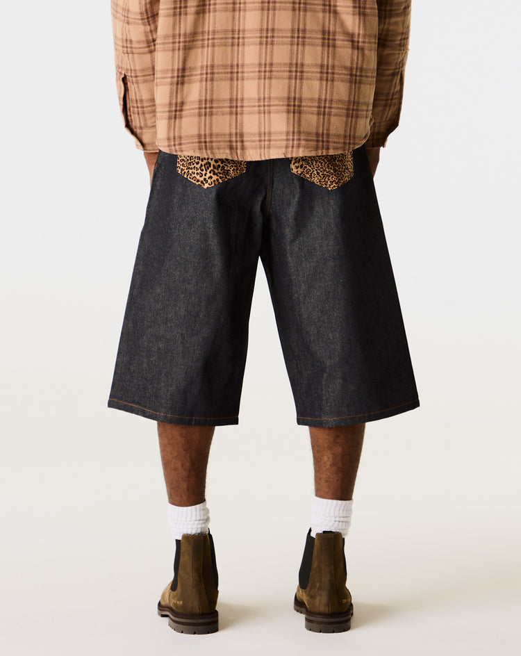 Basketcase Gallery Breacher Indigo Denim Shorts - XHIBITION