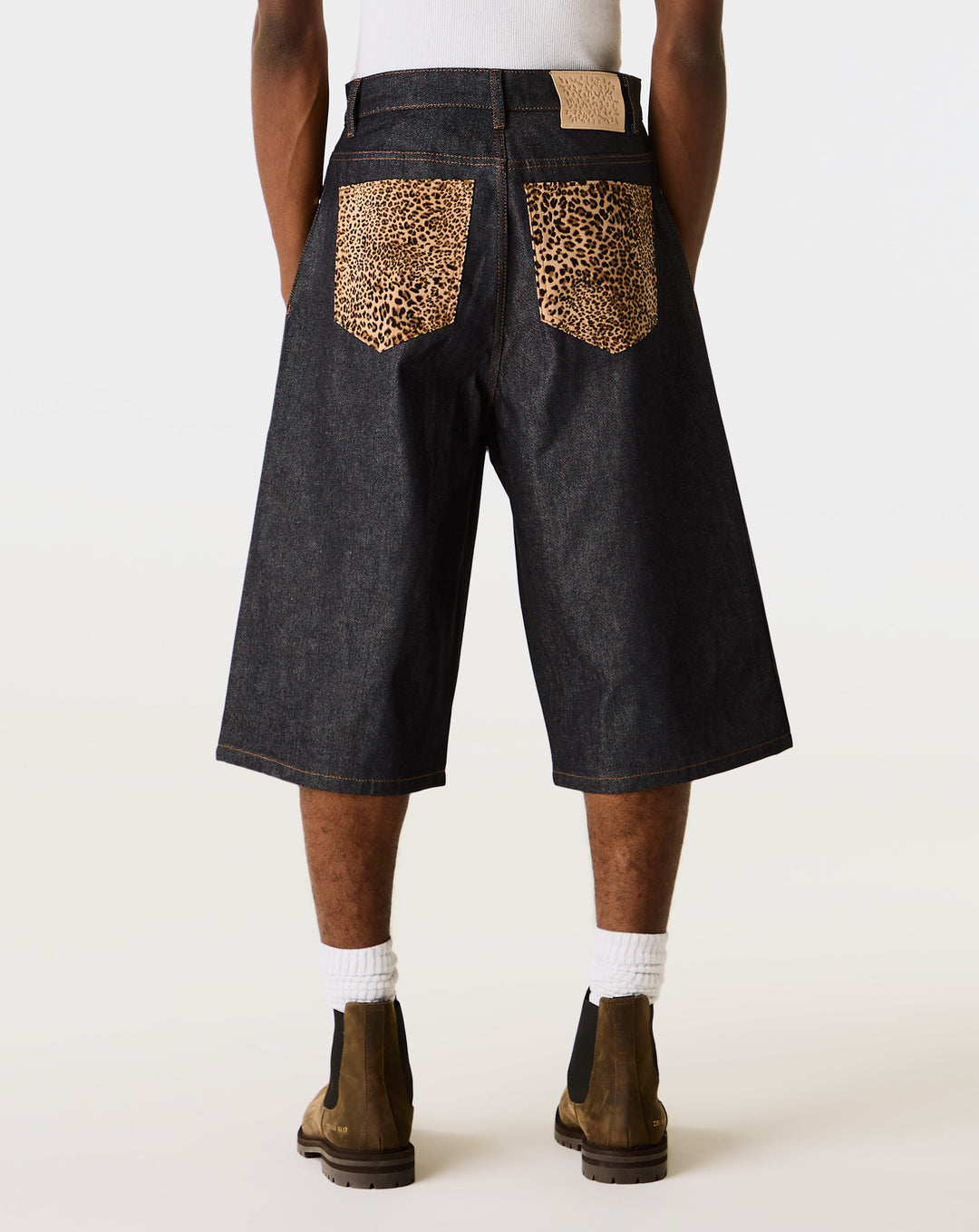 Basketcase Gallery Breacher Indigo Denim Shorts - XHIBITION