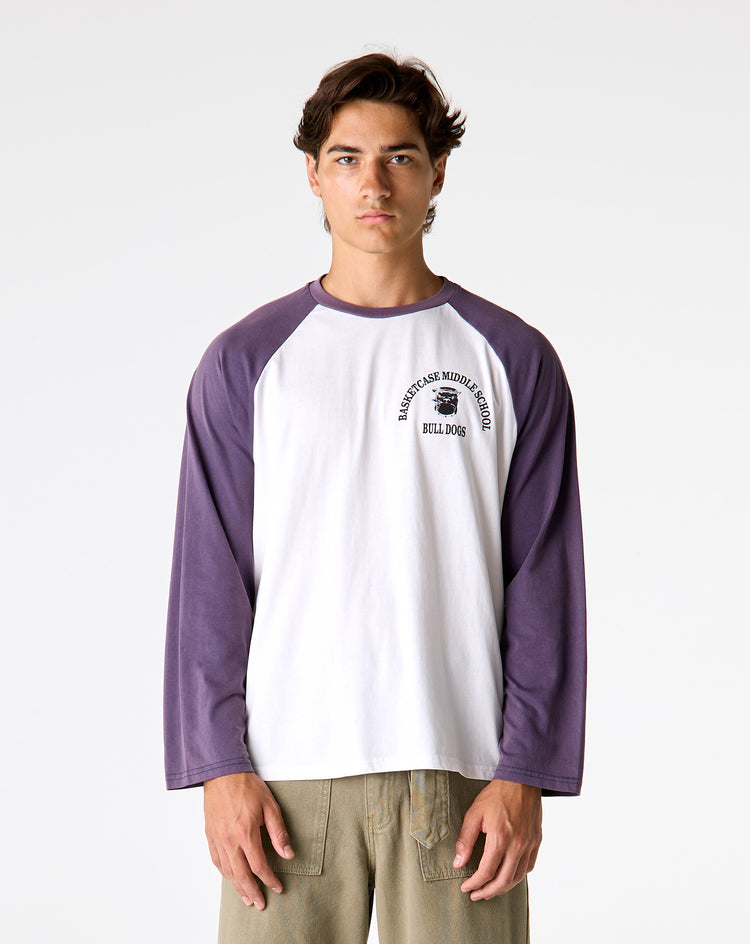 Basketcase Gallery Bulldog Raglan - XHIBITION