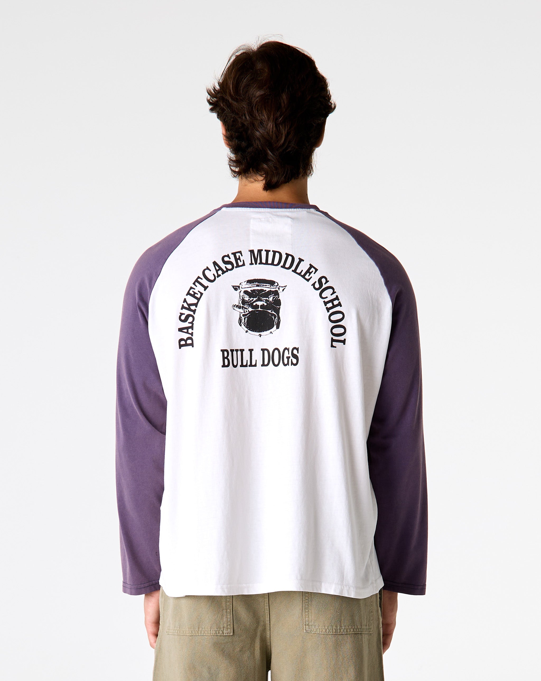 Basketcase Gallery Bulldog Raglan - XHIBITION