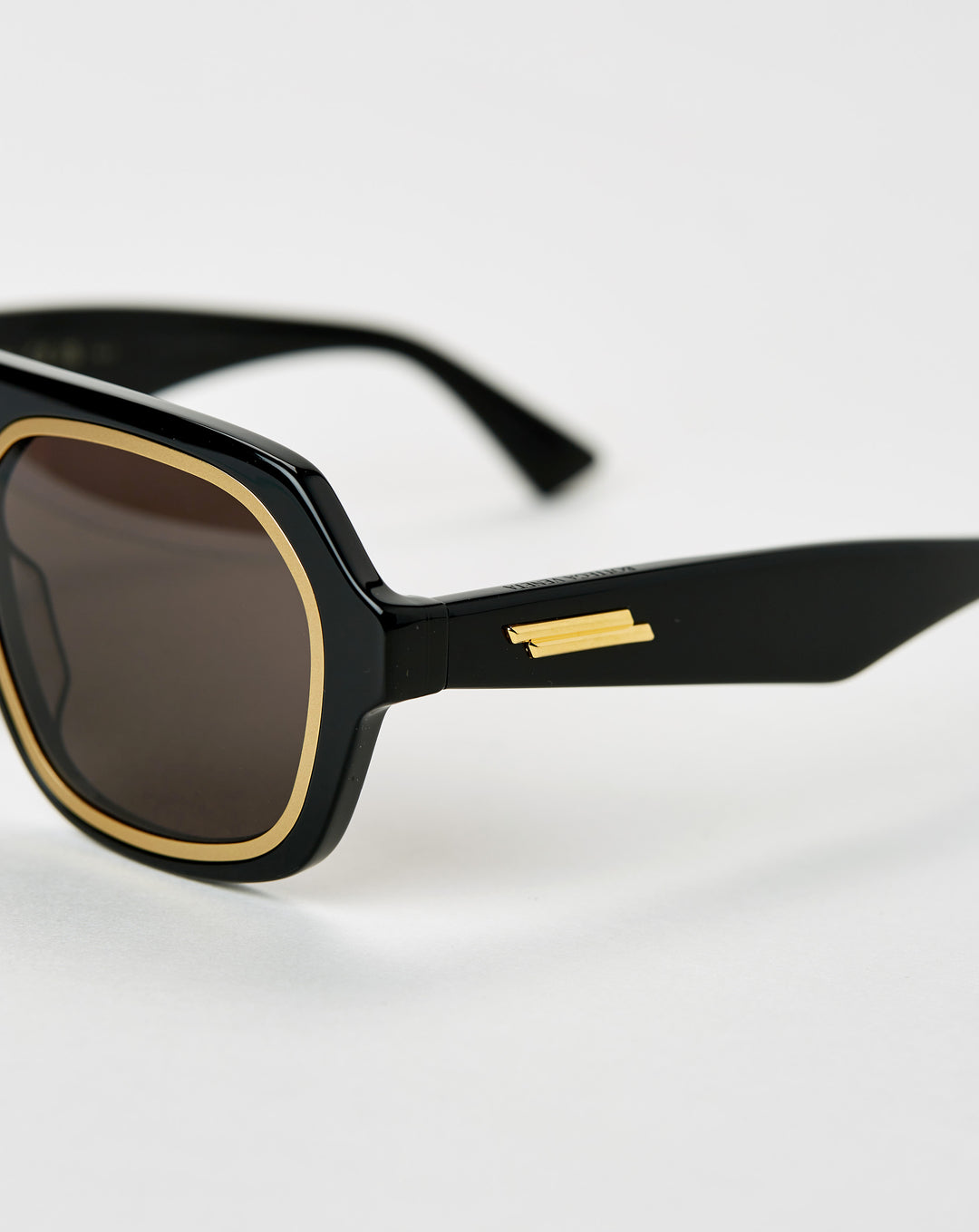 Bottega Veneta Rim Aviator Sunglasses  - XHIBITION