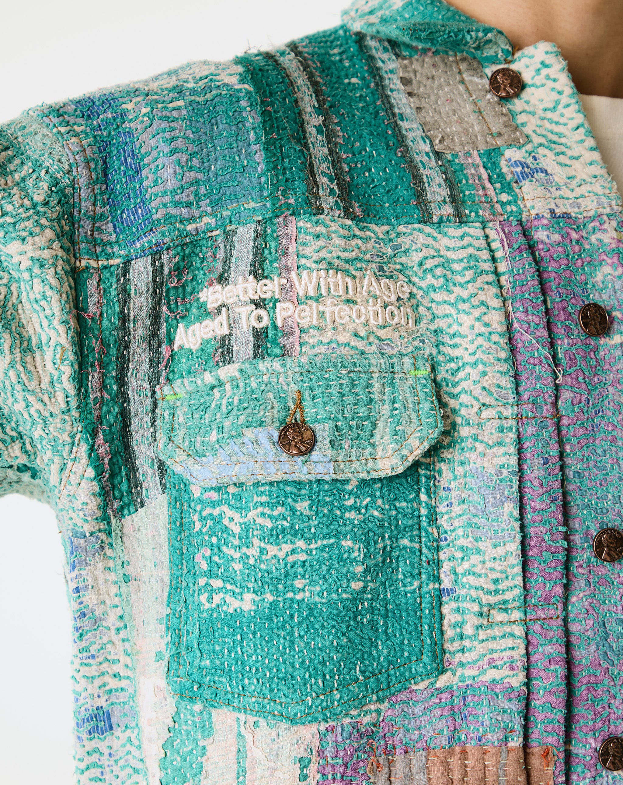 *Better With Age Isaac Hand-Quilted Trucker - XHIBITION