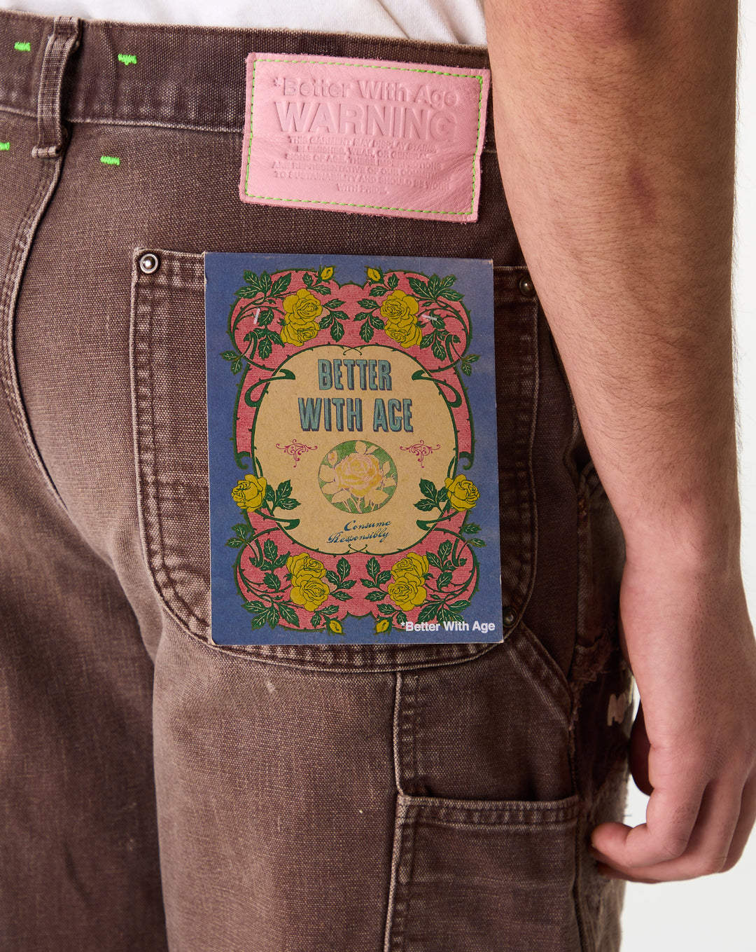 *Better With Age Knucklehead Double Knee Trousers - XHIBITION