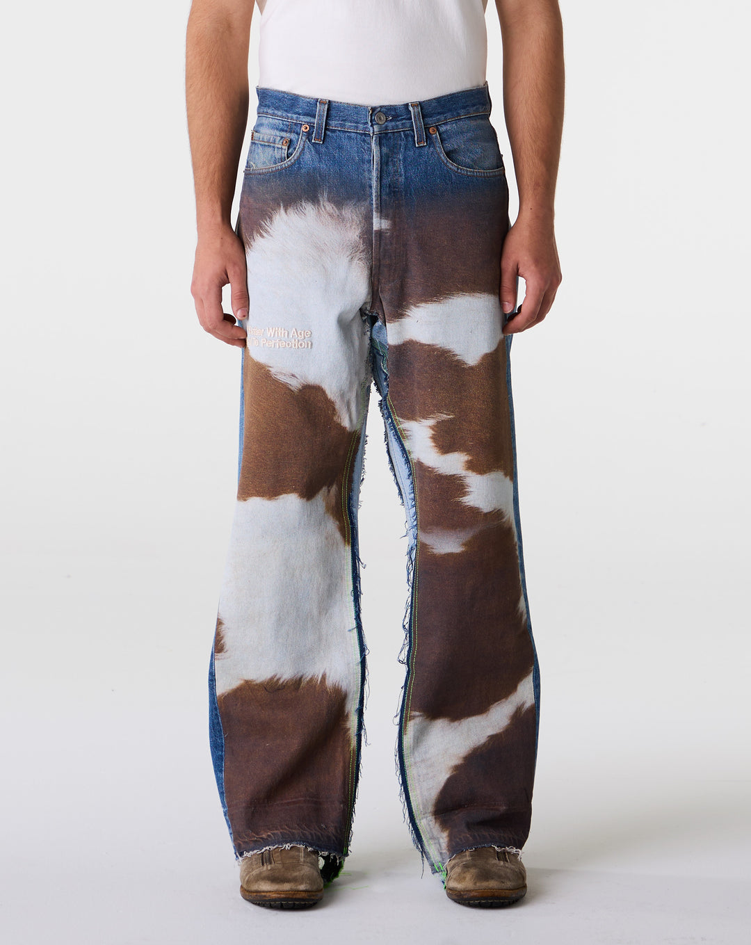 Caballero Double-Wide Denim Trousers