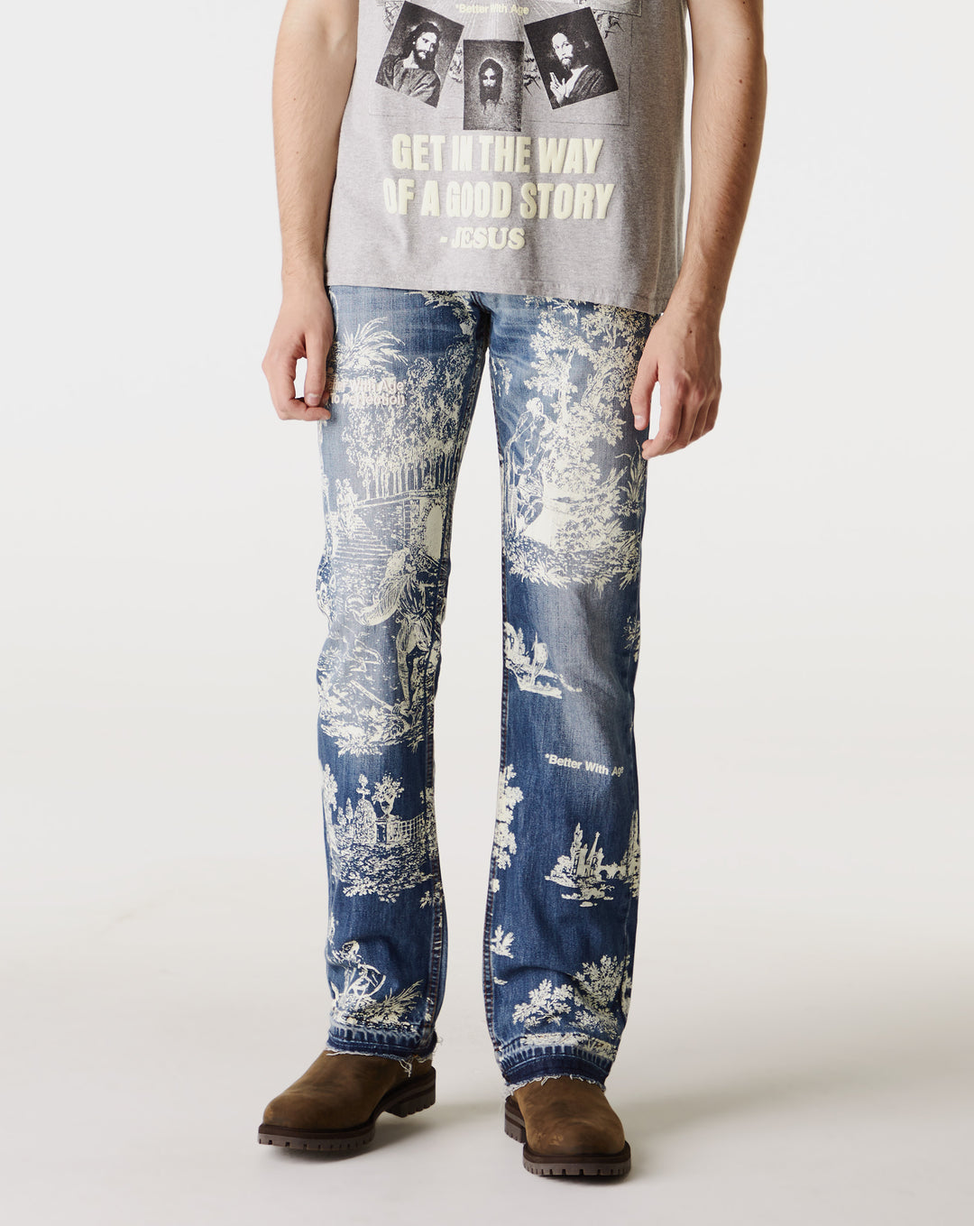 *Better With Age Teresa Denim Pants  - XHIBITION