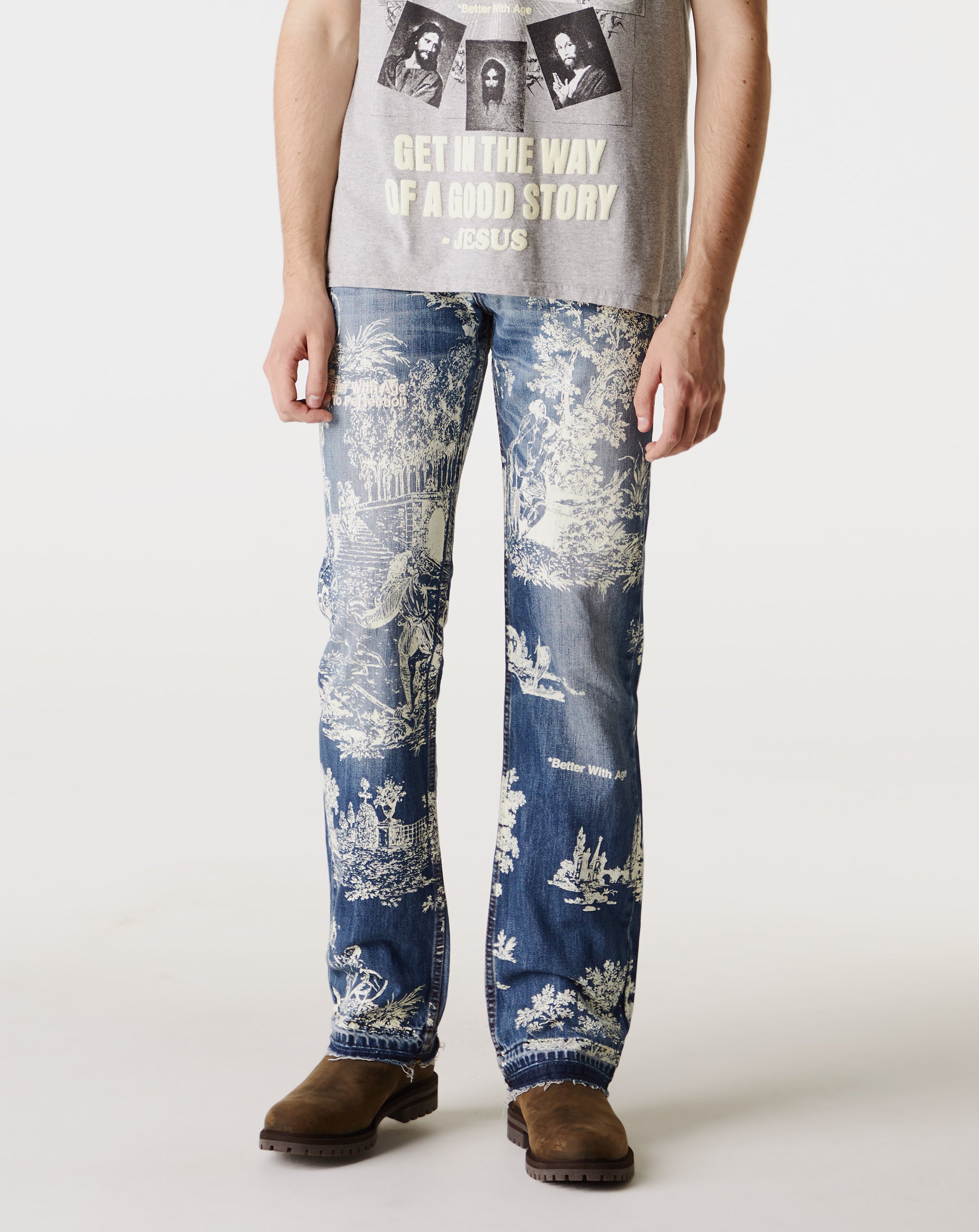 *Better With Age Teresa Denim Pants  - XHIBITION
