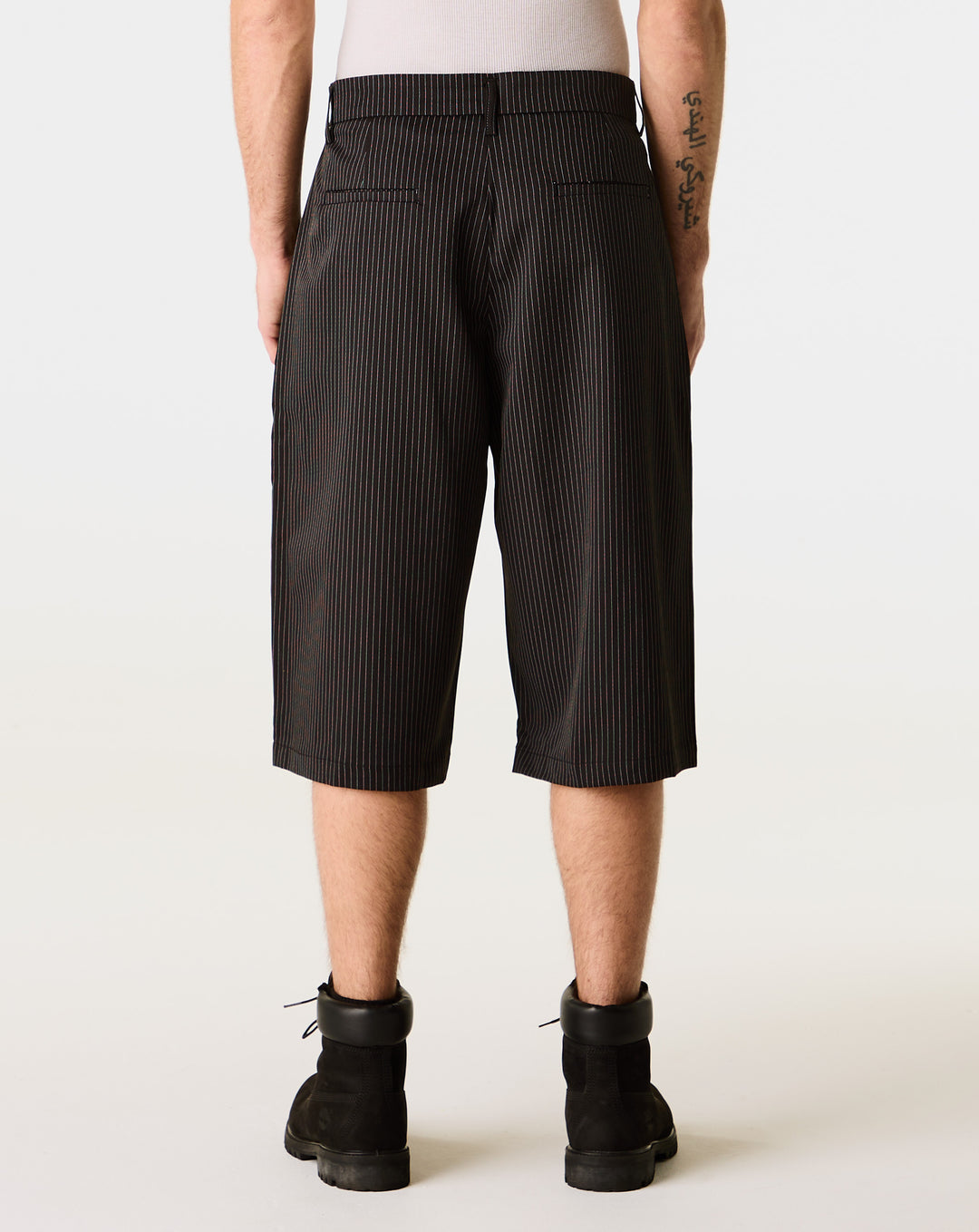 Basketcase Gallery Caldwell Pinstripe Shorts - XHIBITION