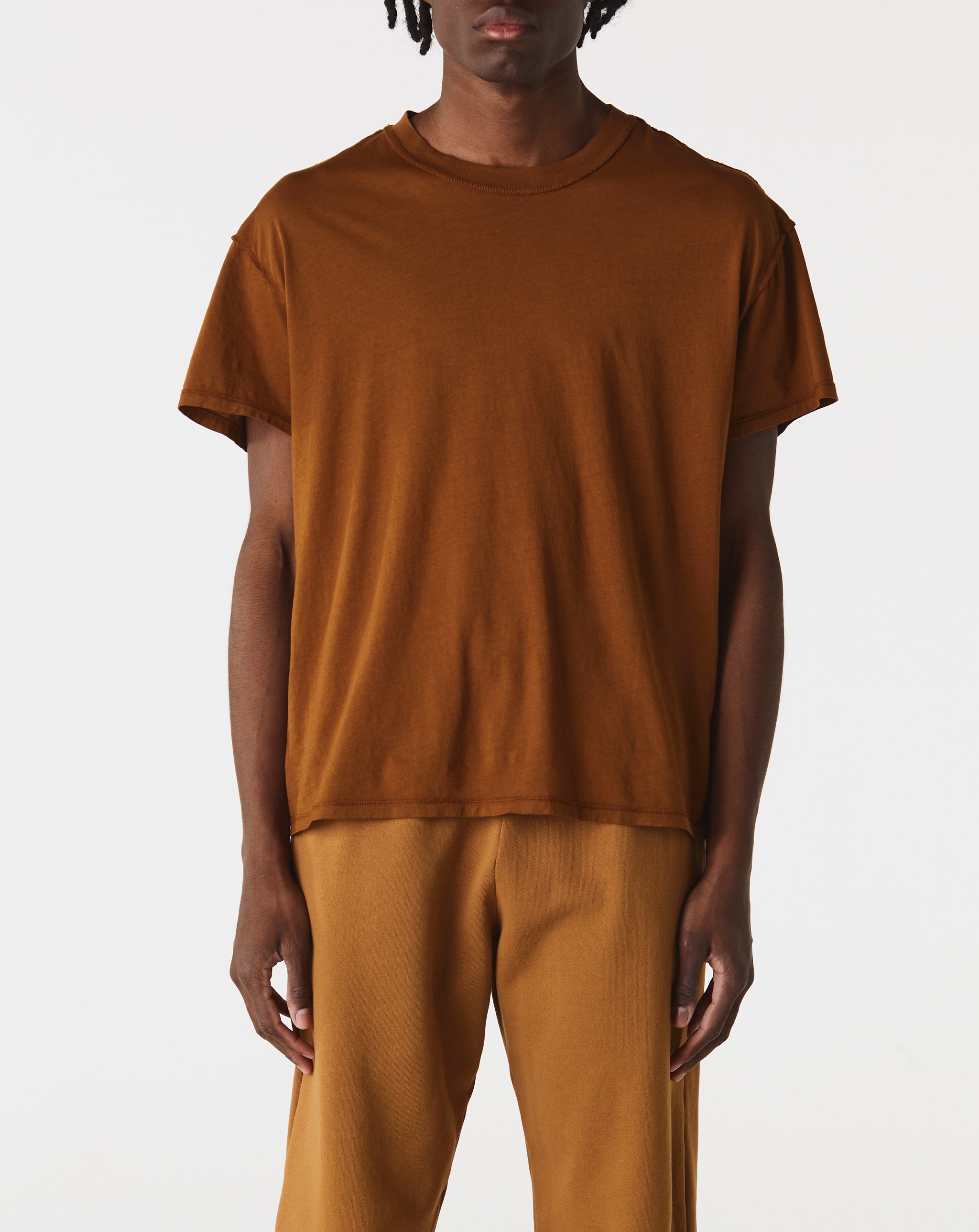Les Tien Brown Shirt With Coral Print  - Cheap Cerbe Jordan outlet