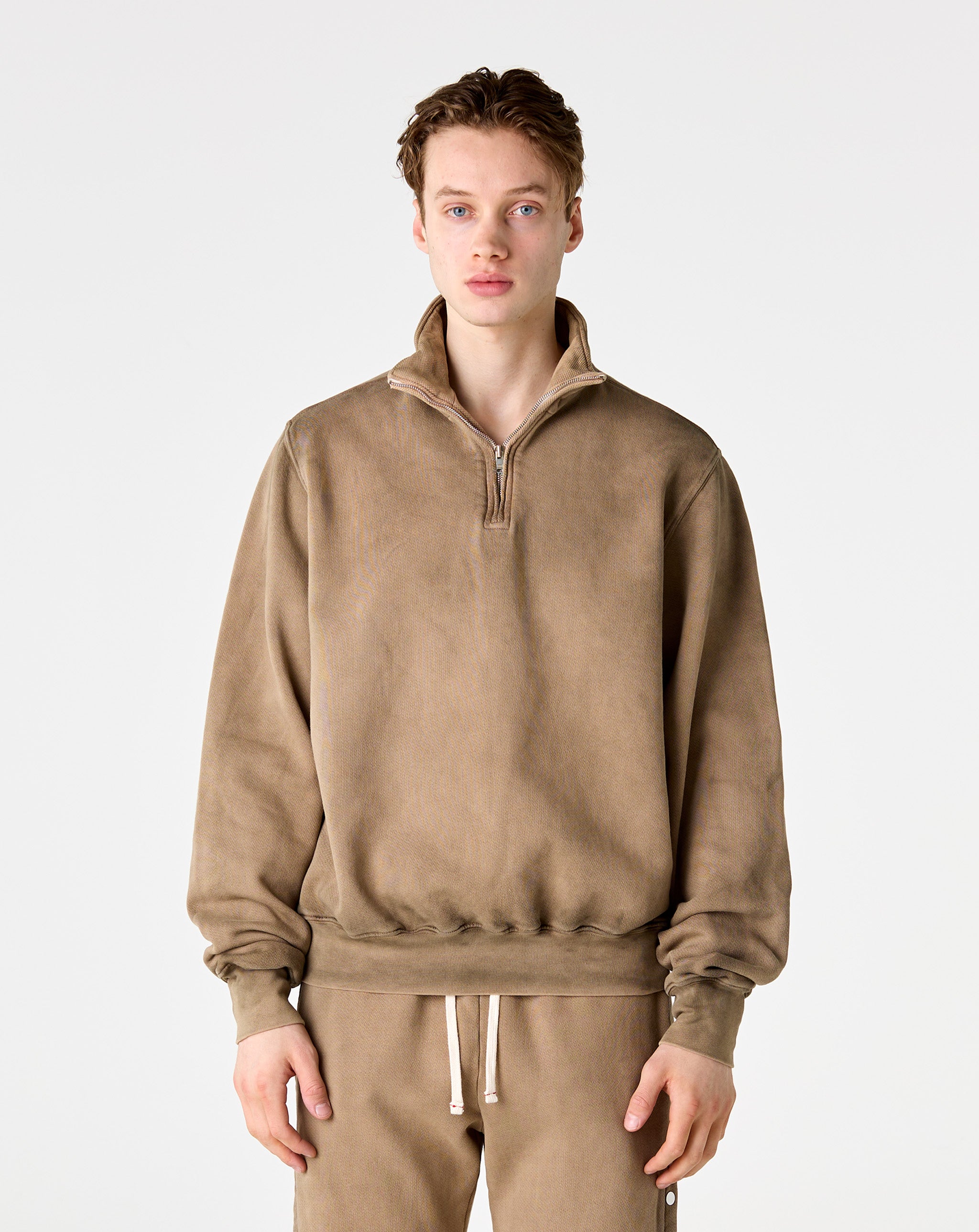 Les Tien Heavyweight Half Zip Yacht Pullover - XHIBITION