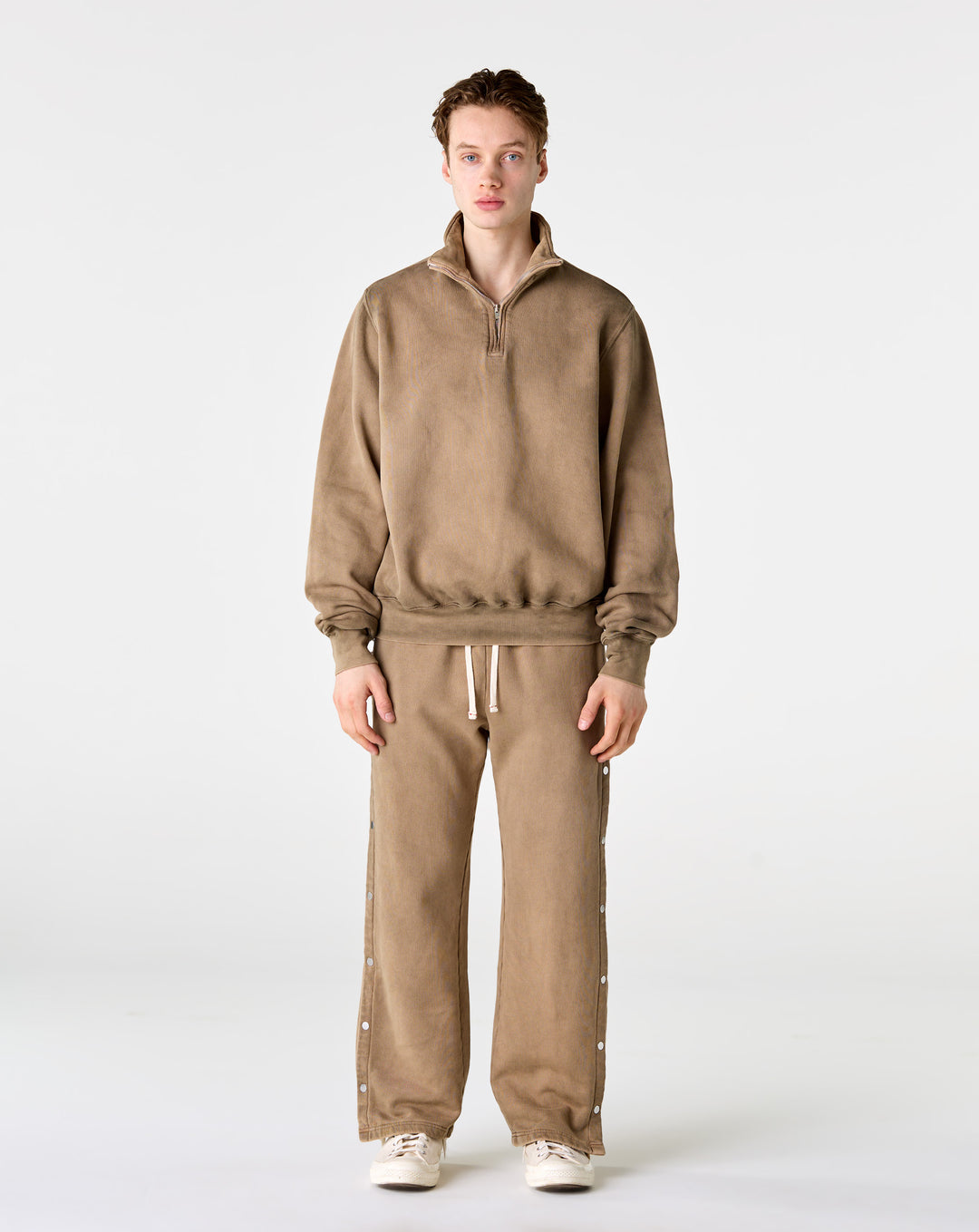 Les Tien Heavyweight Half Zip Yacht Pullover - XHIBITION