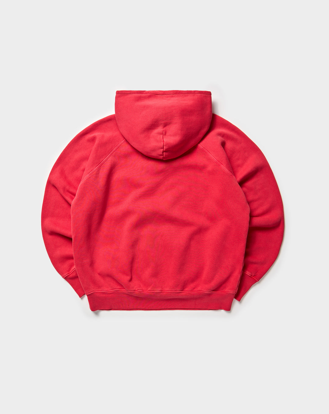 Heavyweight Half Zip Raglan Hoodie
