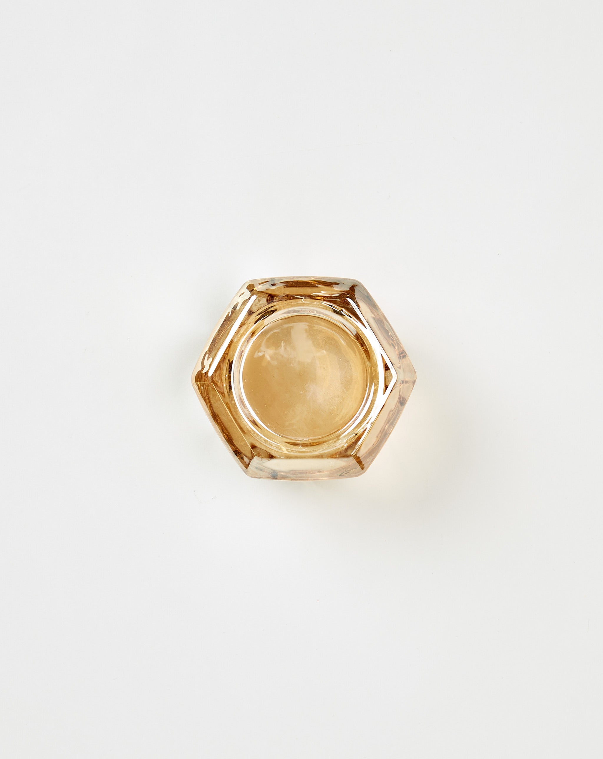 Contrast High Faceted Glass Tray - XHIBITION
