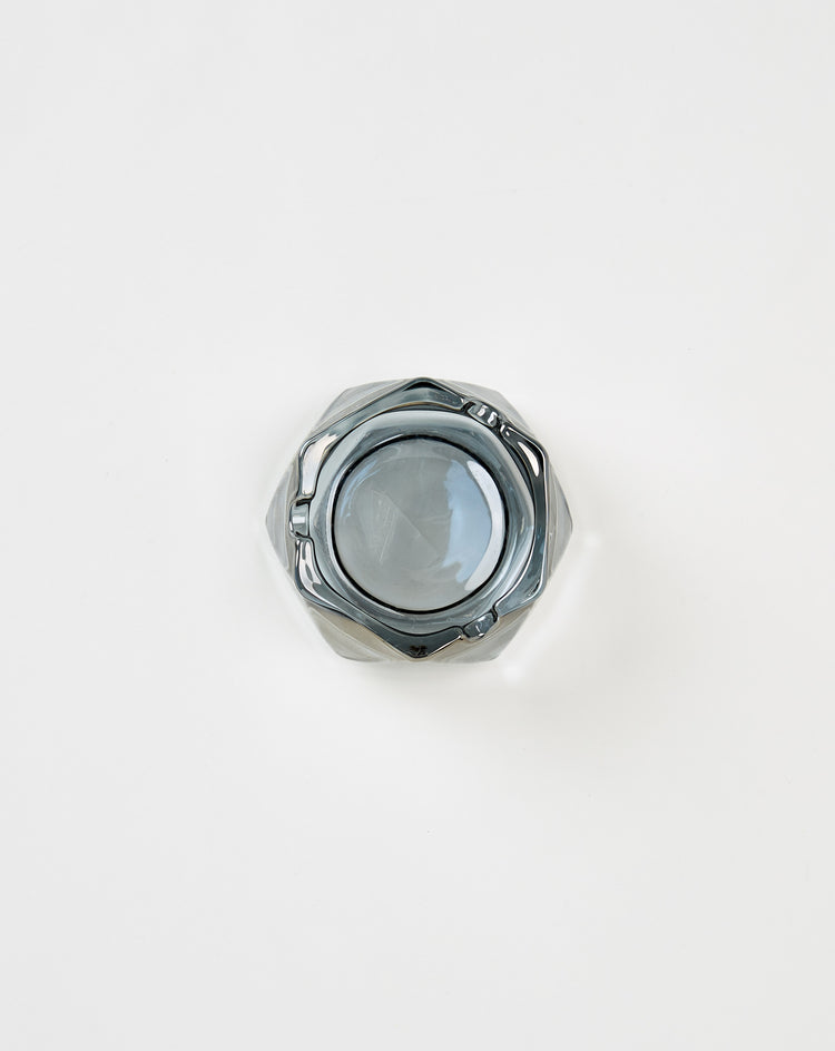 Contrast High Faceted Glass Tray - XHIBITION