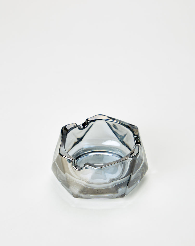Contrast High Faceted Glass Tray - XHIBITION