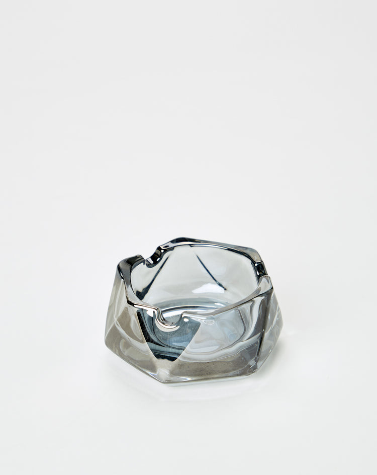 Contrast High Faceted Glass Tray - XHIBITION