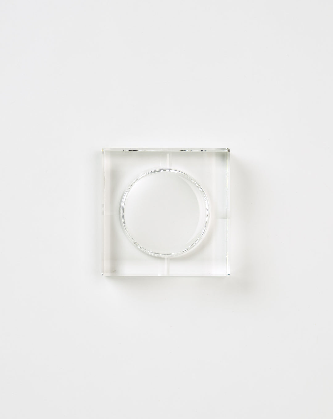 Contrast High GEOMETRIC GLASS TRAY - XHIBITION