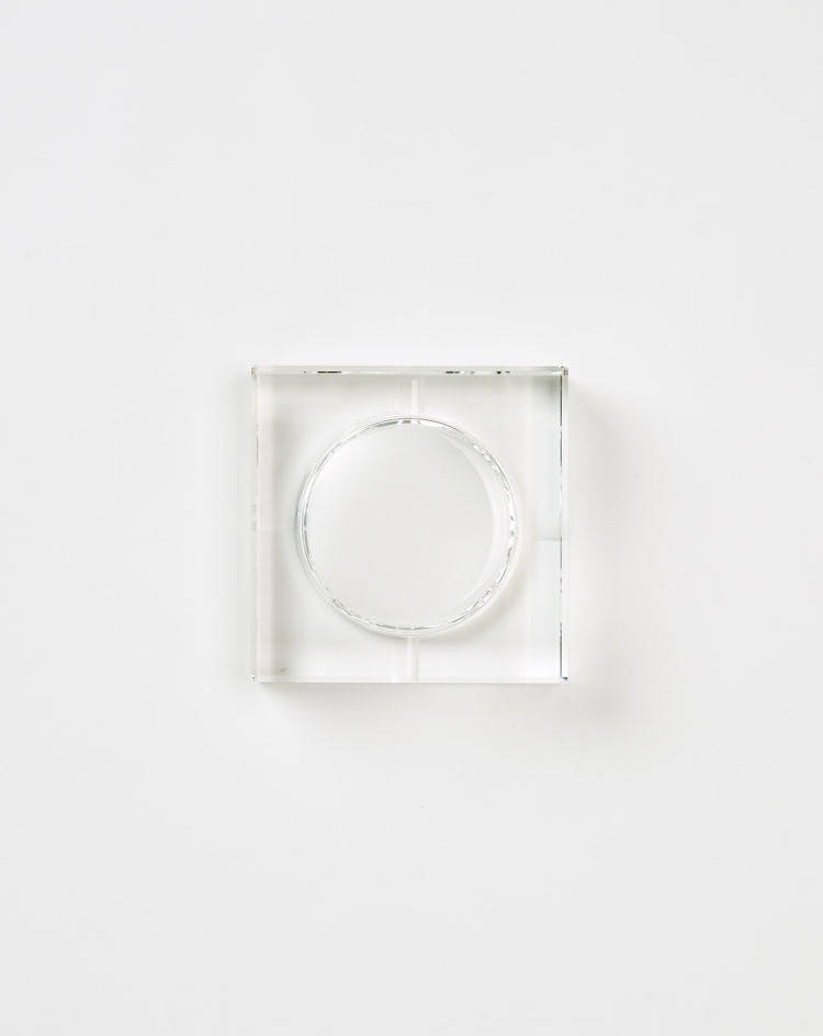 Contrast High GEOMETRIC GLASS TRAY - XHIBITION