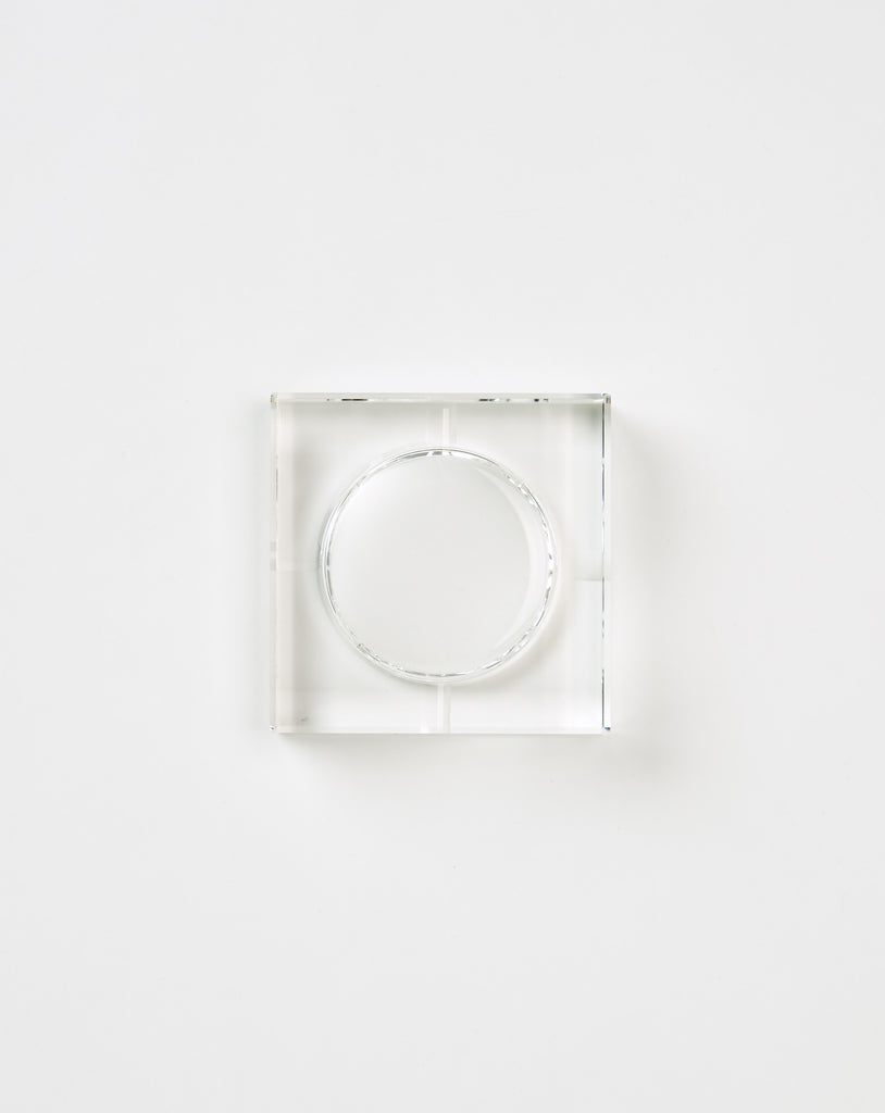 Geometric Glass Tray