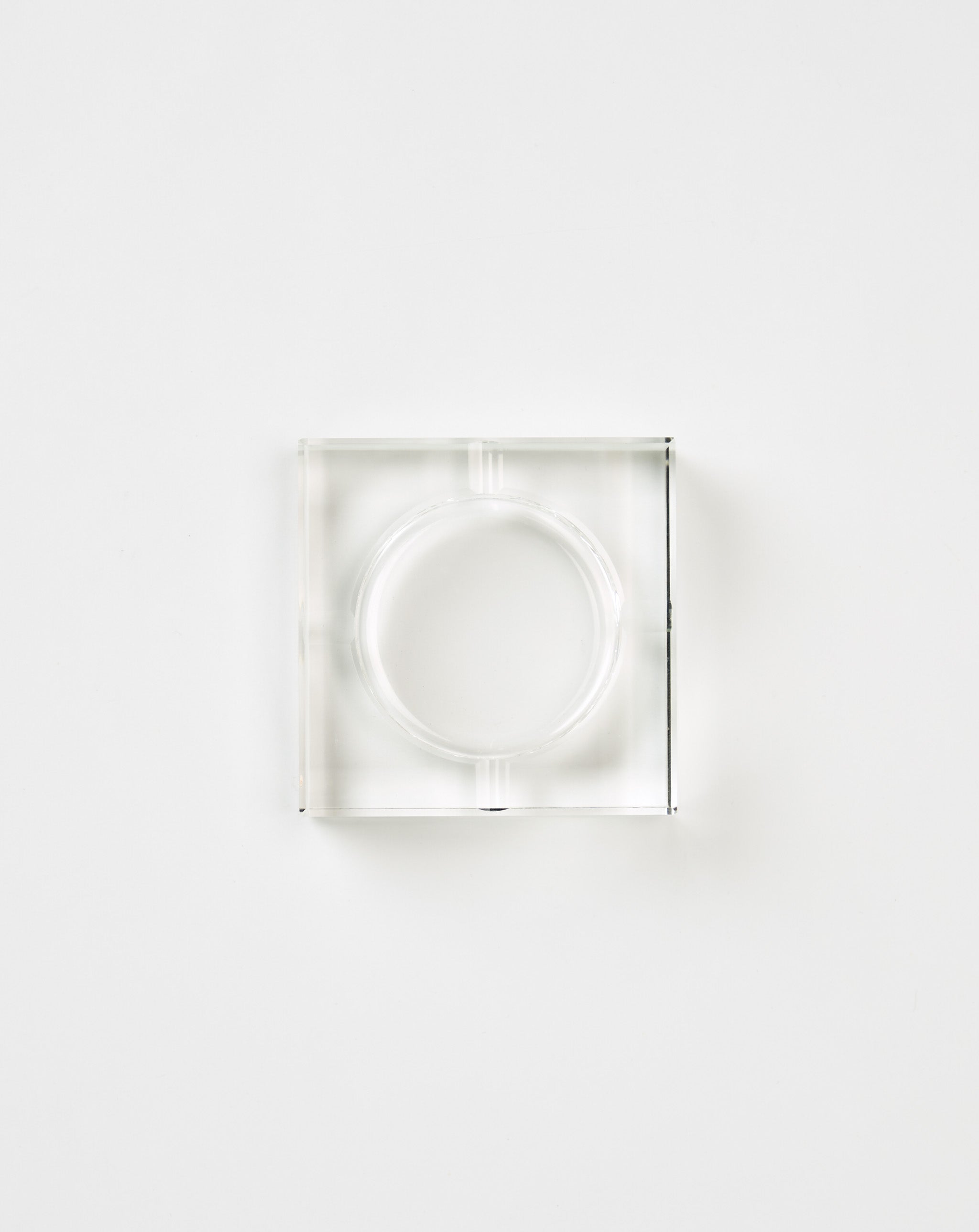 Contrast High GEOMETRIC GLASS TRAY - XHIBITION