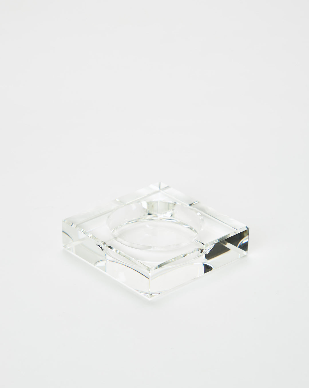 Contrast High GEOMETRIC GLASS TRAY - XHIBITION