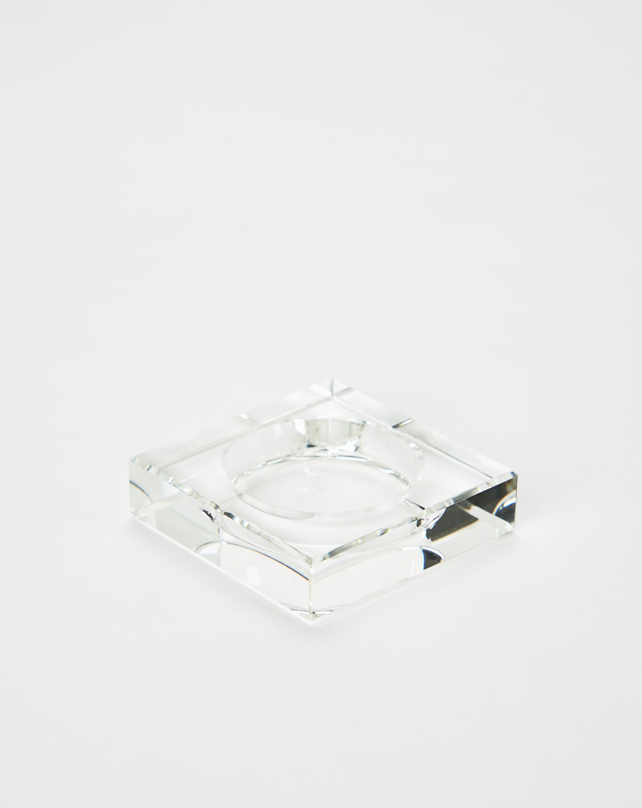 Contrast High GEOMETRIC GLASS TRAY - XHIBITION
