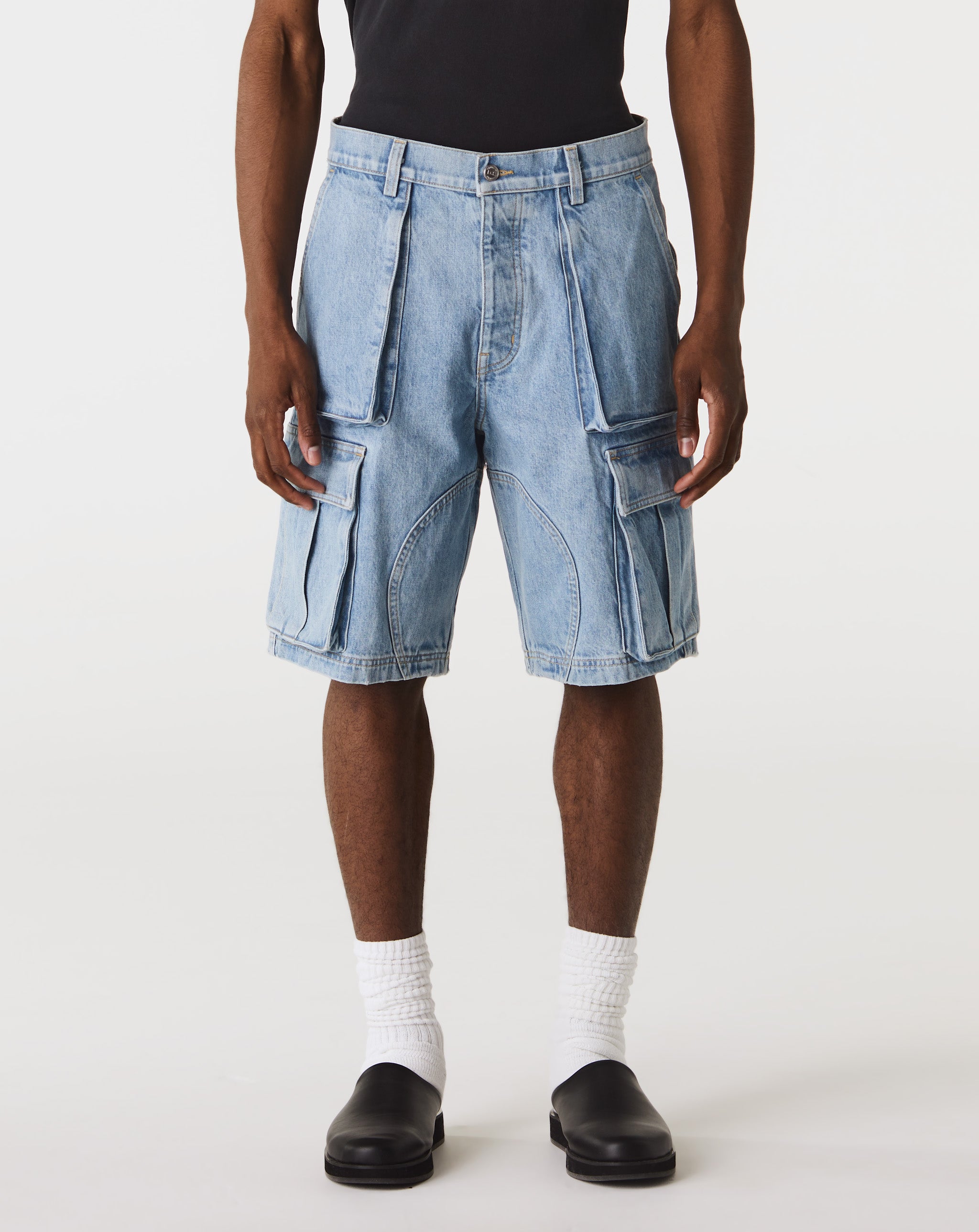 Nahmias Denim Logo Cargo Shorts  - Cheap Cerbe Jordan outlet