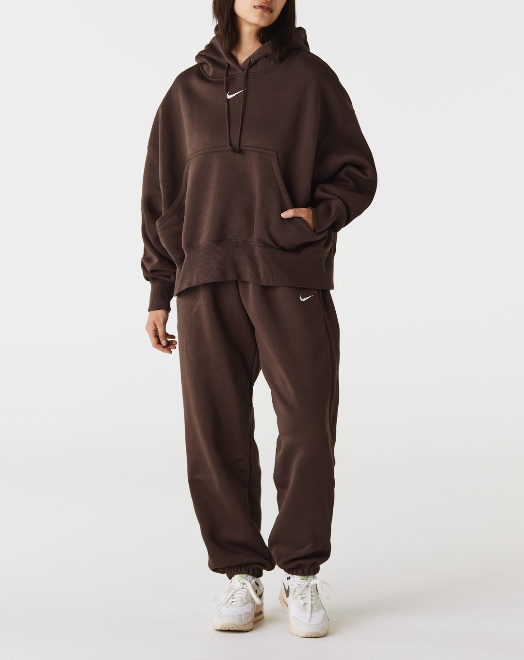 Nike Women's Phoenix Fleece Over-Oversized Pullover Hoodie  - XHIBITION