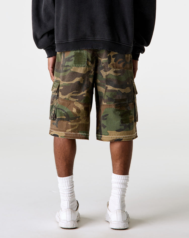 Diet Starts Monday Camo Cargo Shorts - XHIBITION