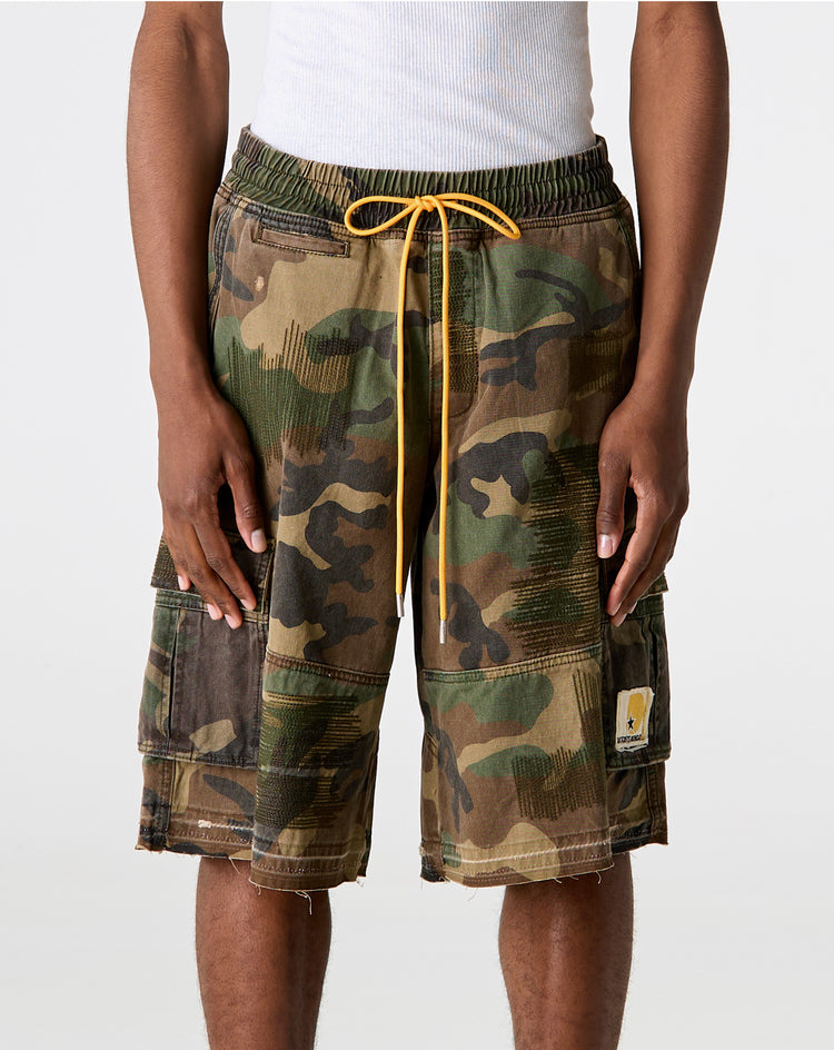 Diet Starts Monday Camo Cargo Shorts - XHIBITION