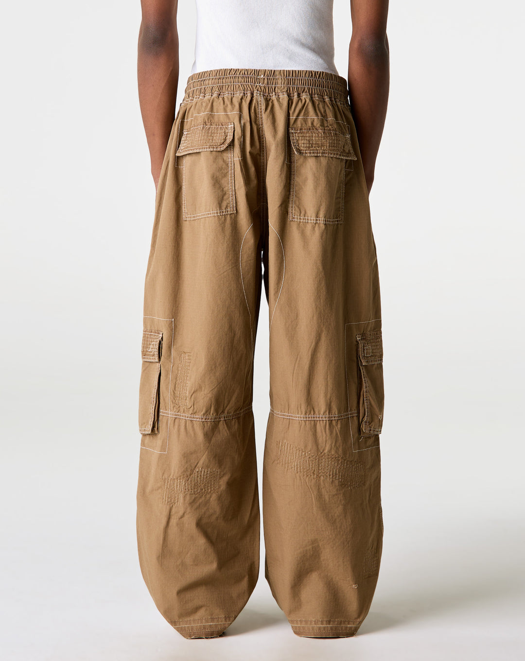 Diet Starts Monday Repair Cargo Pants - XHIBITION