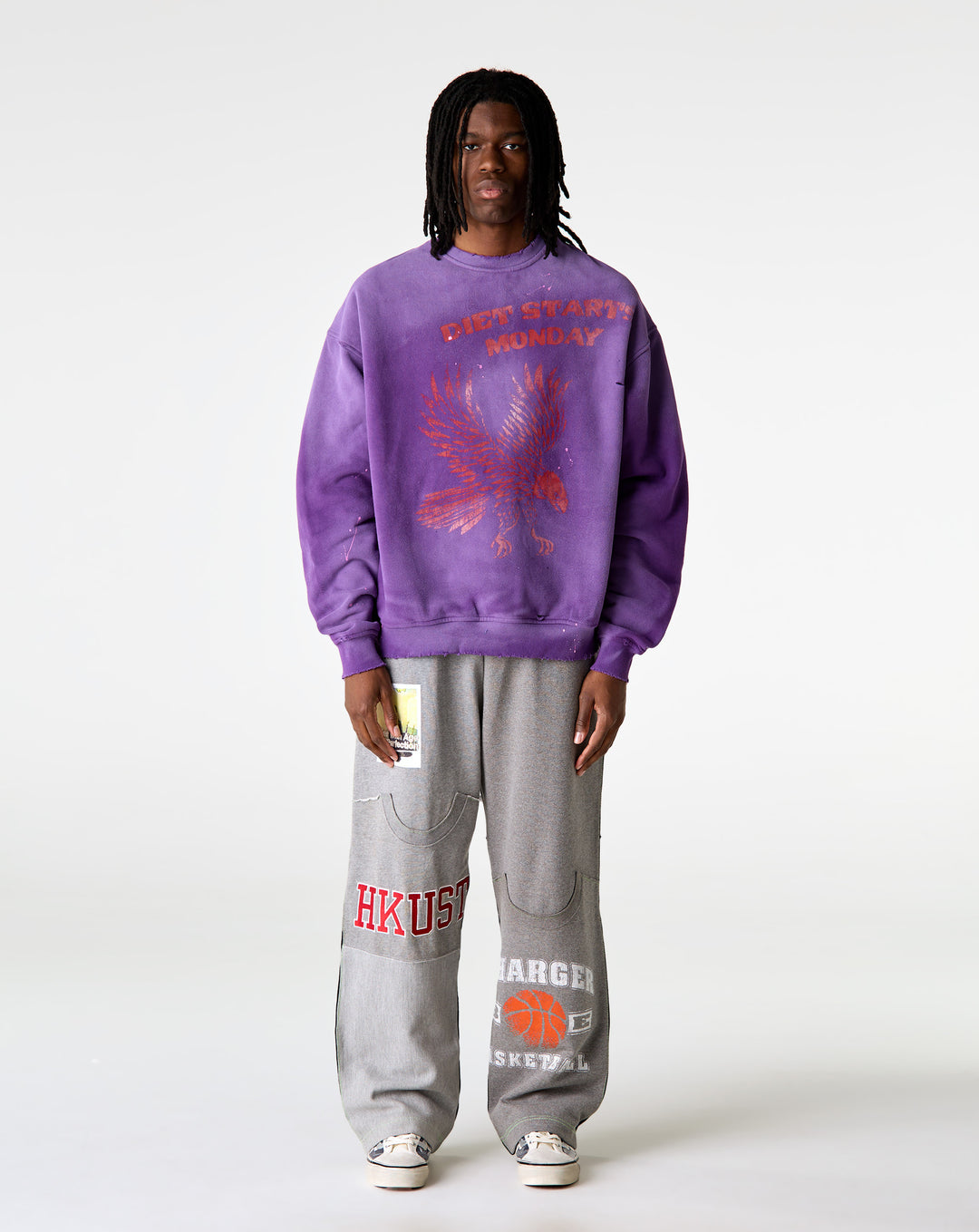 Diet Starts Monday Eagle Sweatshirt - XHIBITION