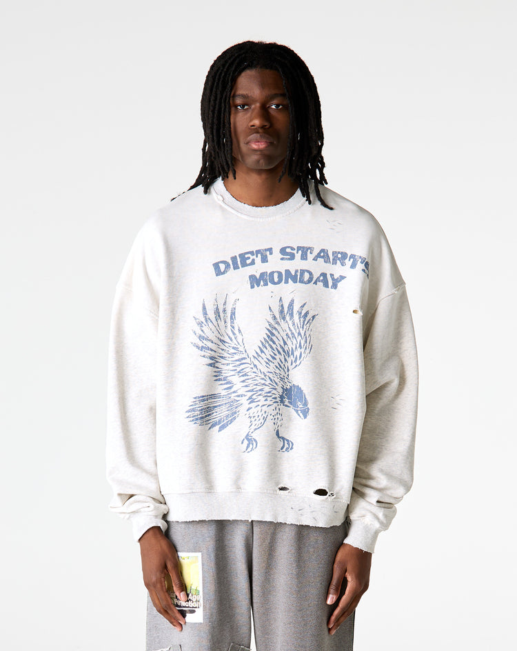 Diet Starts Monday Eagle Sweatshirt - XHIBITION