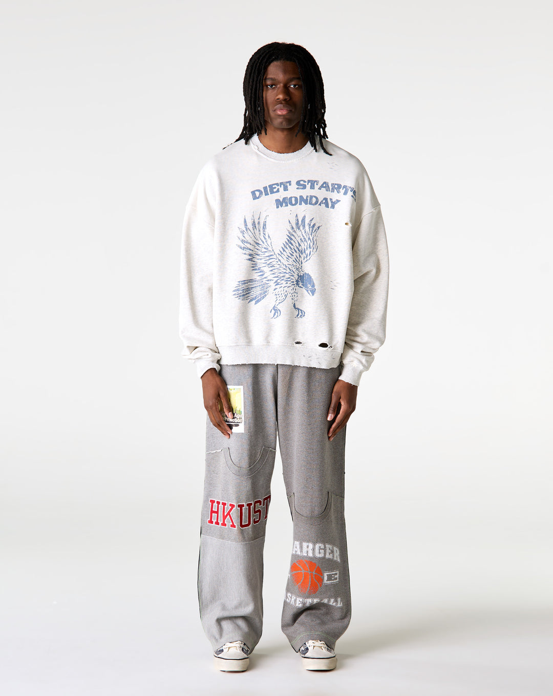 Diet Starts Monday Eagle Sweatshirt - XHIBITION