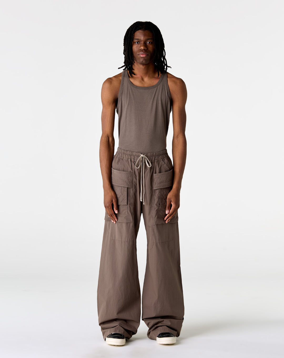 Rick Owens DRKSHDW Creatch Wide Cargo Drawstring - XHIBITION