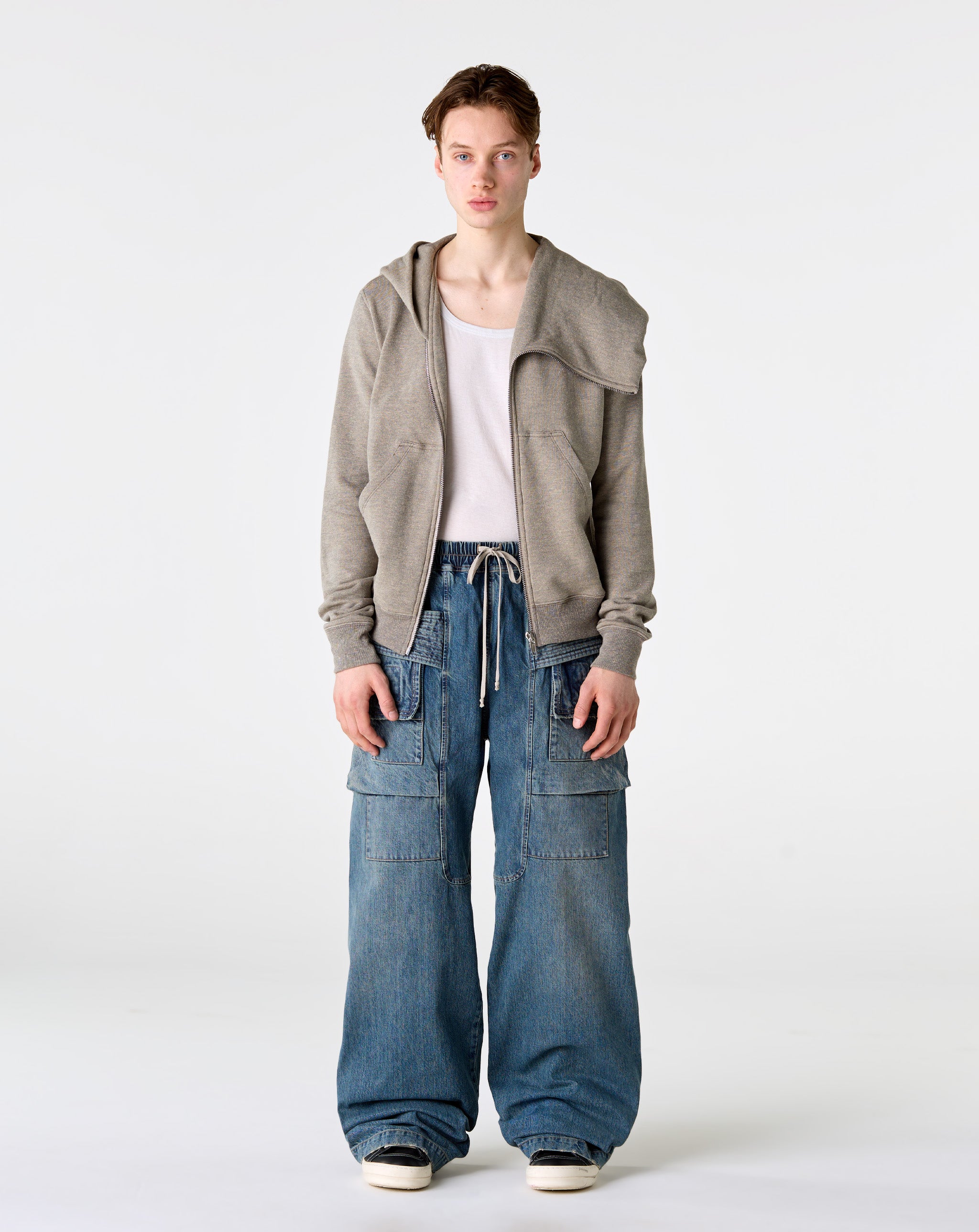 Rick Owens DRKSHDW Creatch Wide Drawstring Cargo - XHIBITION