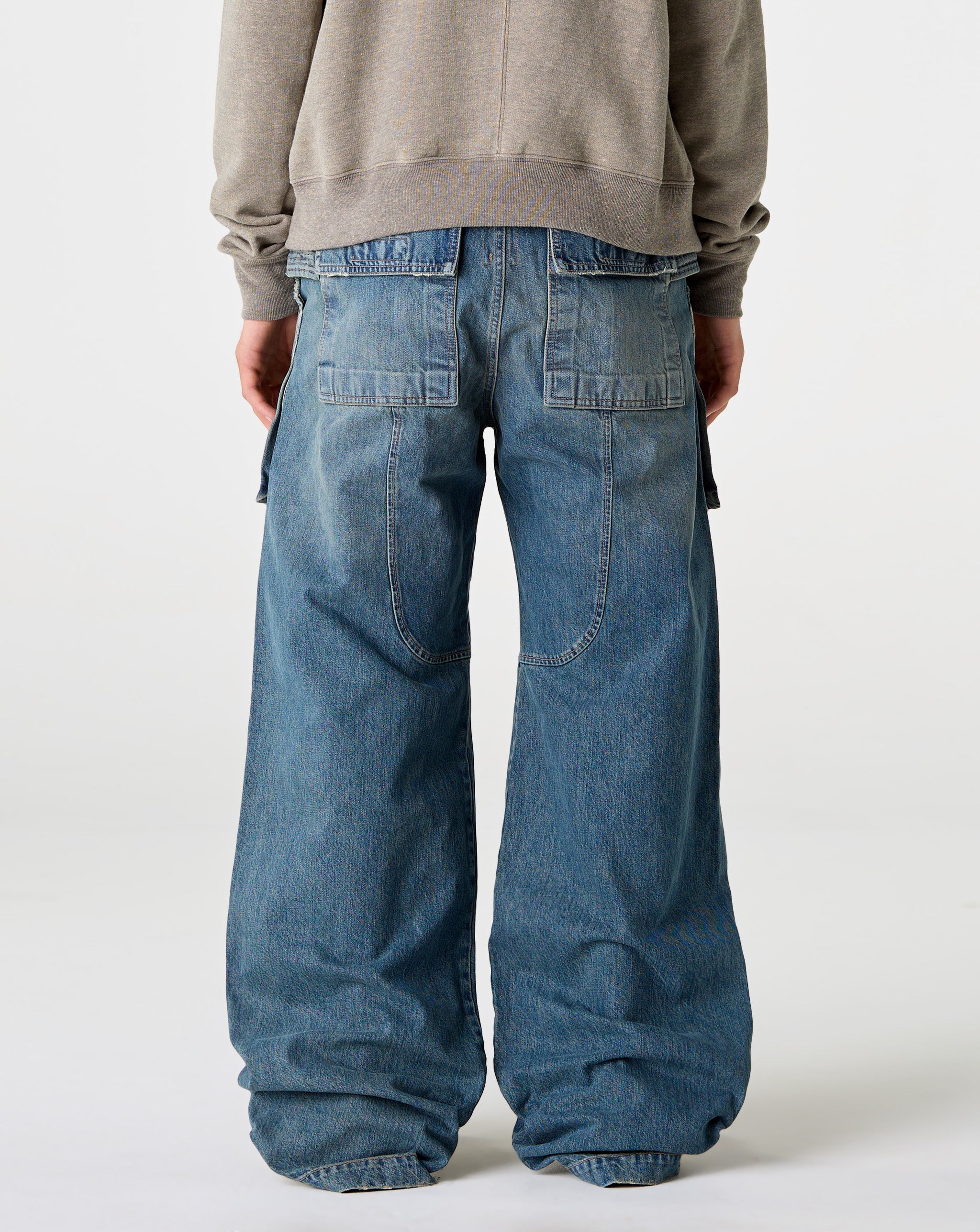 Rick Owens DRKSHDW Creatch Wide Drawstring Cargo - XHIBITION