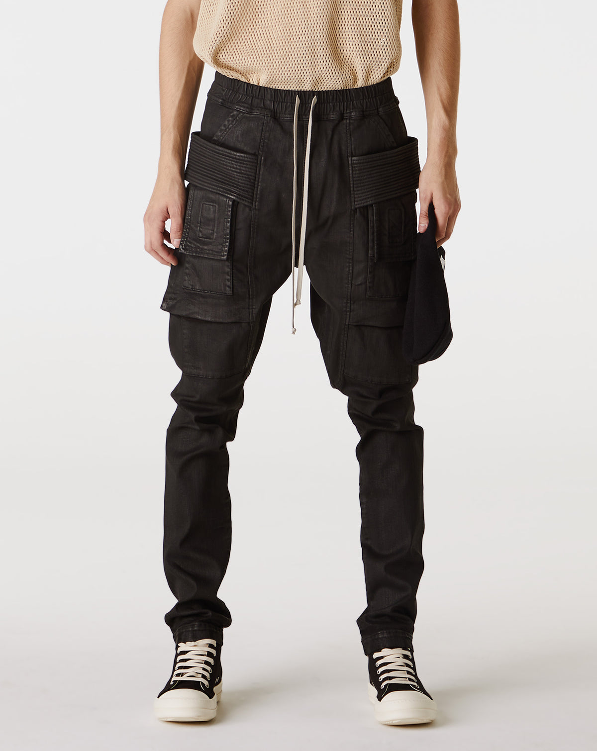 Rick Owens DRKSHDW - Creatch Cargo Pants - Black Wax – Xhibition