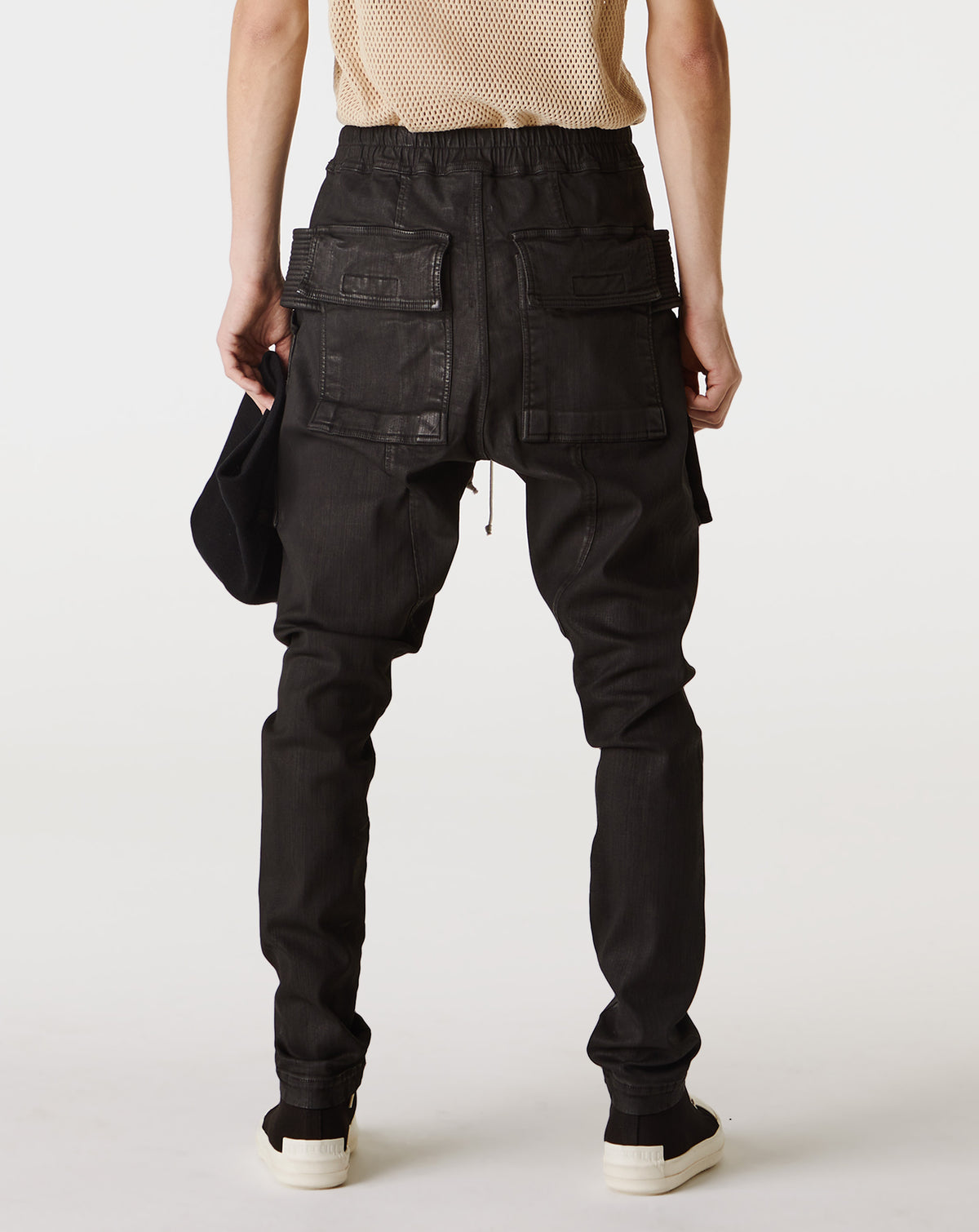 Rick Owens DRKSHDW - Creatch Cargo Pants - Black Wax – Xhibition