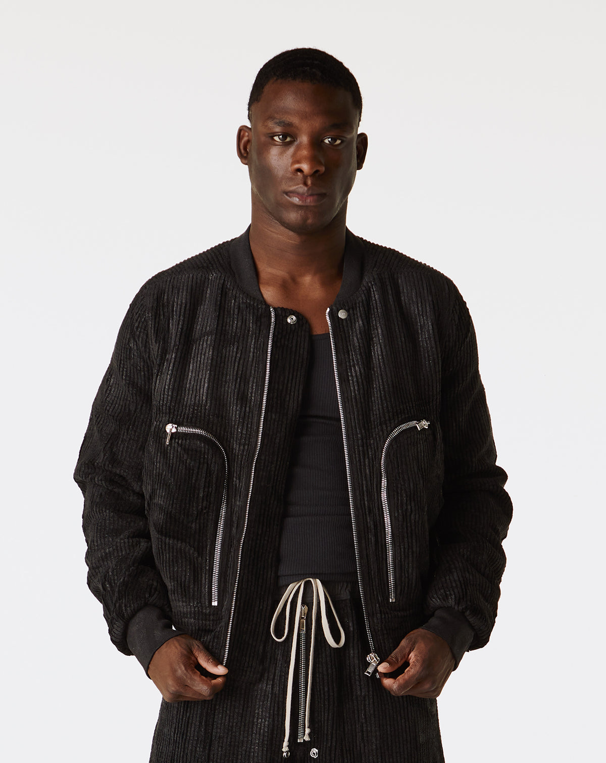 Rick Owens DRKSHDW - Bauhaus Flight Benoit Jacket - Black – Cheap 